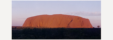 Sunset at Uluru/Ayers Rock, Northern Territories.